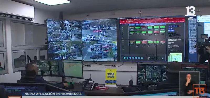 T13 - Central de seguridad en Providencia