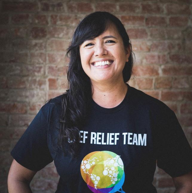 Lalzawmi (Zomi) Frankcom, que murió por un ataque aéreo israelí en Gaza - Reuters