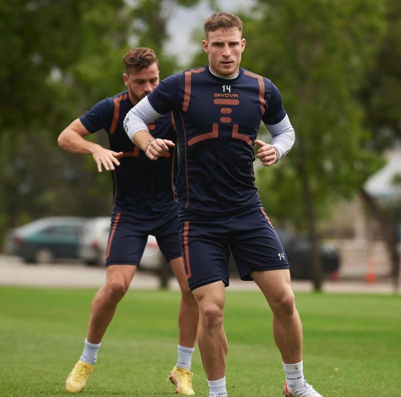 Bruno Barticciotto busca ganarse un lugar en Talleres - Crédito: Instagram @brunobarti