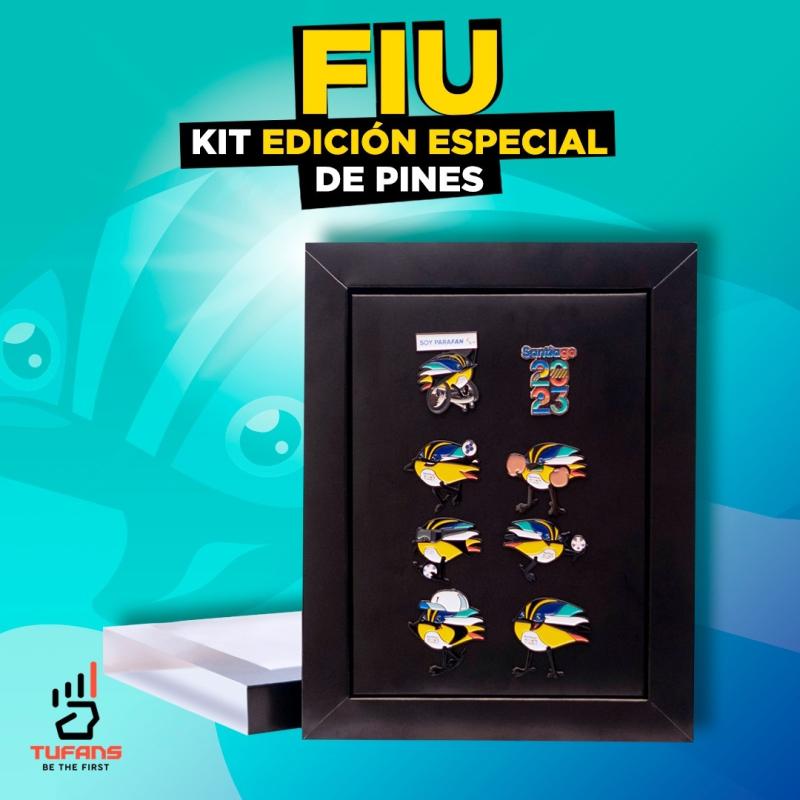 Kit de pines de Fiu y Santiago 2023