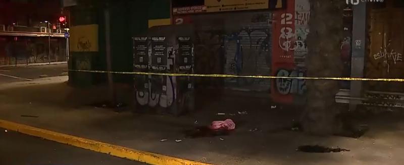Dos personas fueron baleadas en la vía pública en Santiago
