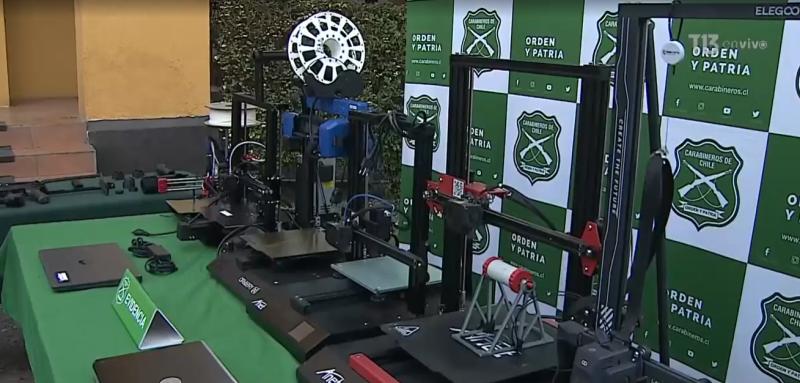 Incautan impresoras 3D para hacer armamento