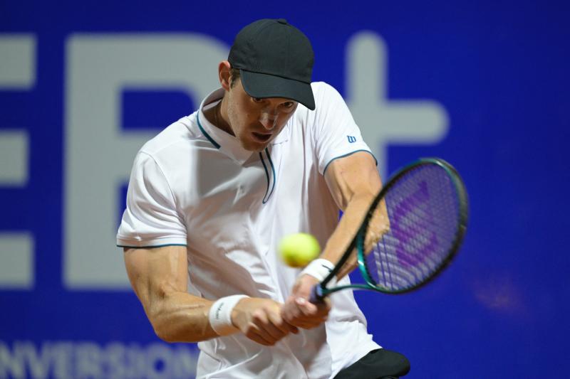 Nicolás Jarry cayó ante Flavio Cobolli en el Masters 1000 de Madrid. / AFP