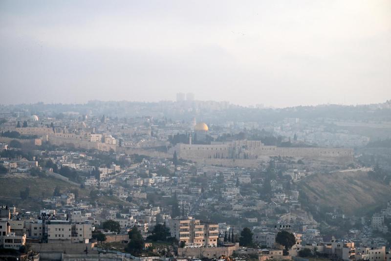 AFP - Jerusalén después de que Irán lanzara un ataque con aviones no tripulados y misiles