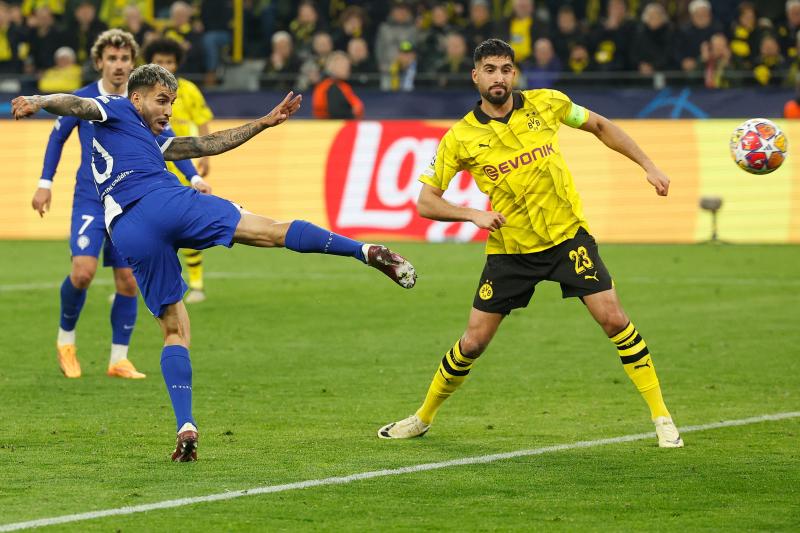Borussia Dortmund avanzó a la semifinal de la Champions League tras eliminar al Atlético de Madrid - Créditos: AFP