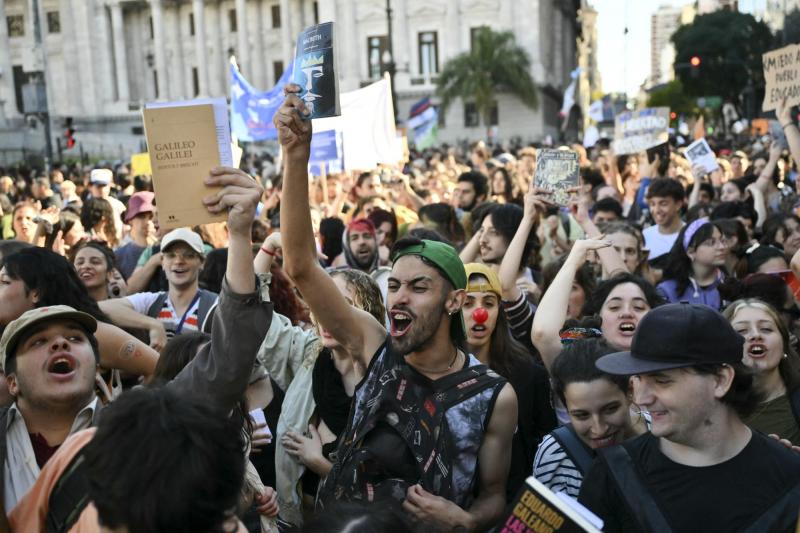 Protesta por la educación en Argentina - AFP