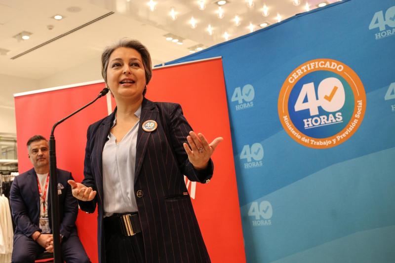 Agencia Uno - Ministra del Trabajo, Jeannette Jara