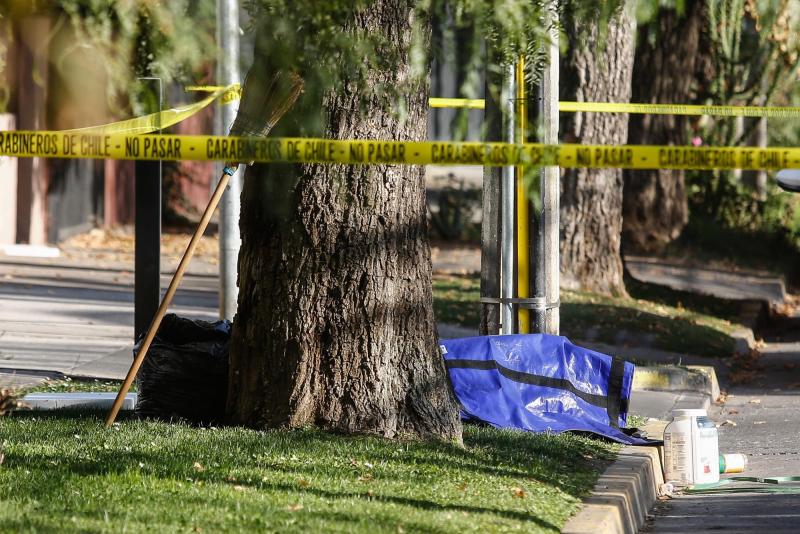 Hallazgo de cuerpo en Ñuñoa - Agencia Uno