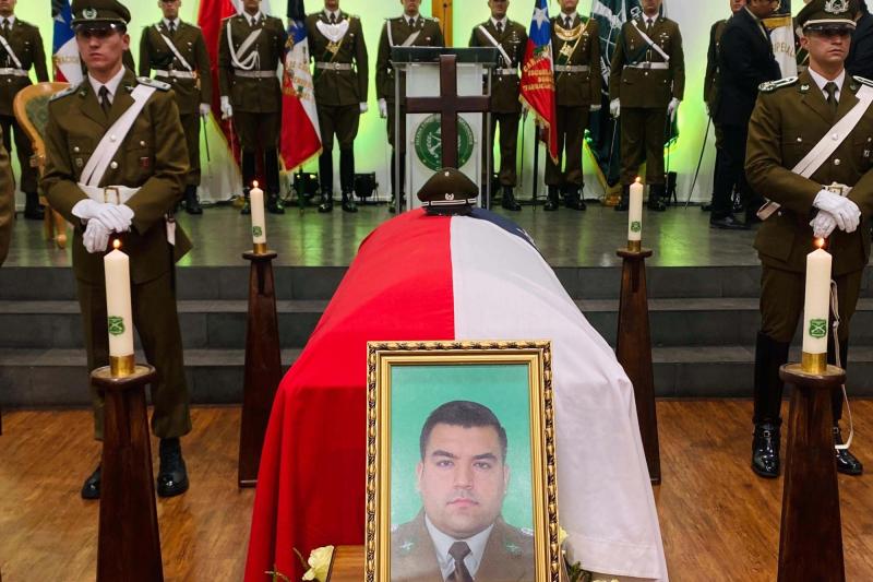 Agencia Uno - Velorio del Teniente Emmanuel Sánchez