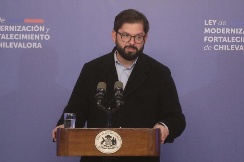 Agencia Uno - Presidente Gabriel Boric