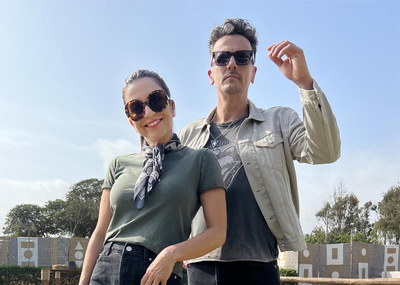 Canal 13 - Sergio Lagos y Karla Constant, los conductores de Tierra Brava