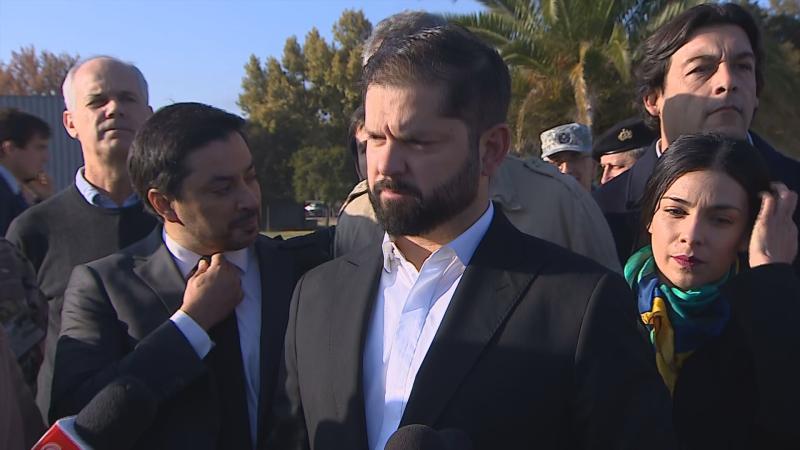 Boric por asesinato de tres Carabineros