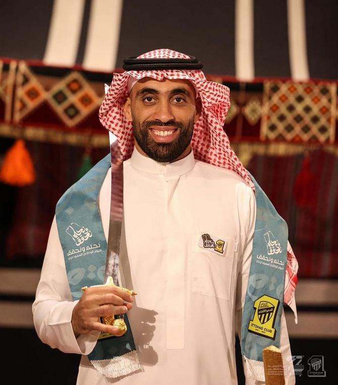 El es Hamdallah, el futbolista del Al-Ittihad que fue agredido por un hincha / Créditos: Instagram