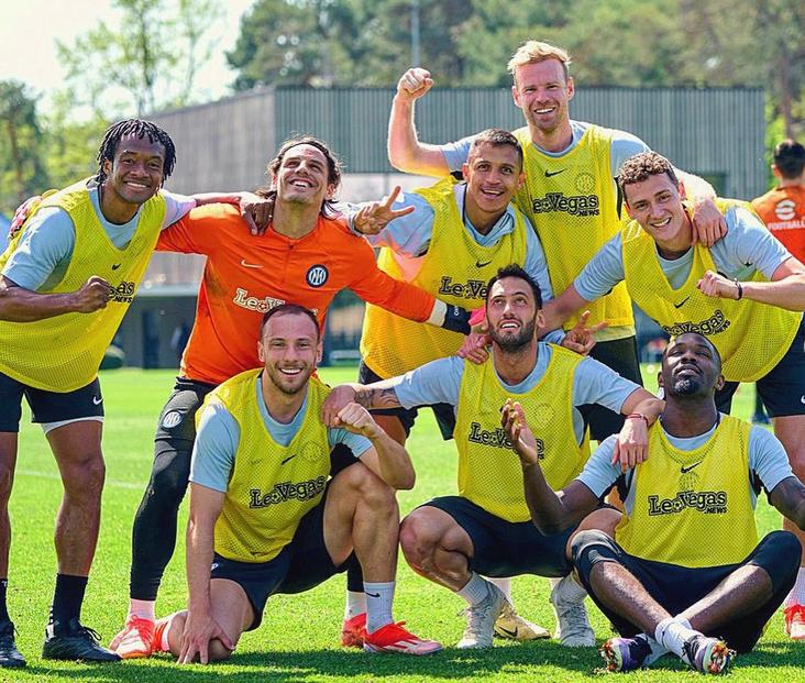 Alexis Sánchez (35) está cerca de un nuevo título en Italia junto al Inter / Créditos: Instagram