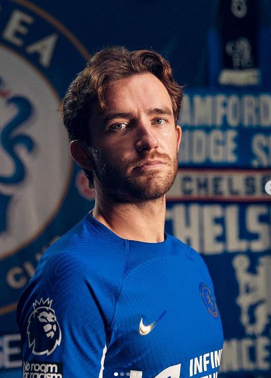 Ben Chilwell, jugador del Chelsea que supuestamente le habría escrito a Lily Phillips. / Instagram