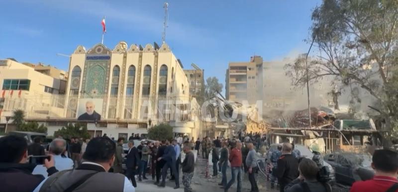 Consulado de Irán en Damasco, Siria - AFP