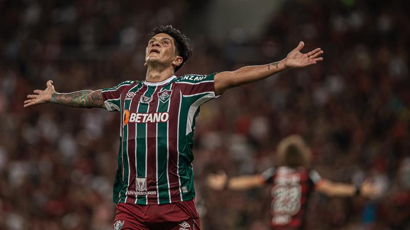 Germán Cano será la gran amenaza de Colo Colo. / Foto: @fuminensefc