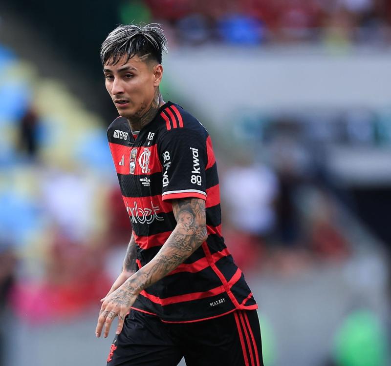 Erick Pulgar cometió un error garrafal en duelo de Flamengo ante Millonarios. / Foto: @Flamengo