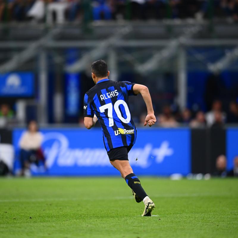 Alexis Sánchez se llevó todos los elogios luego de su partido como titular en Inter de Milán. / Foto: @inter