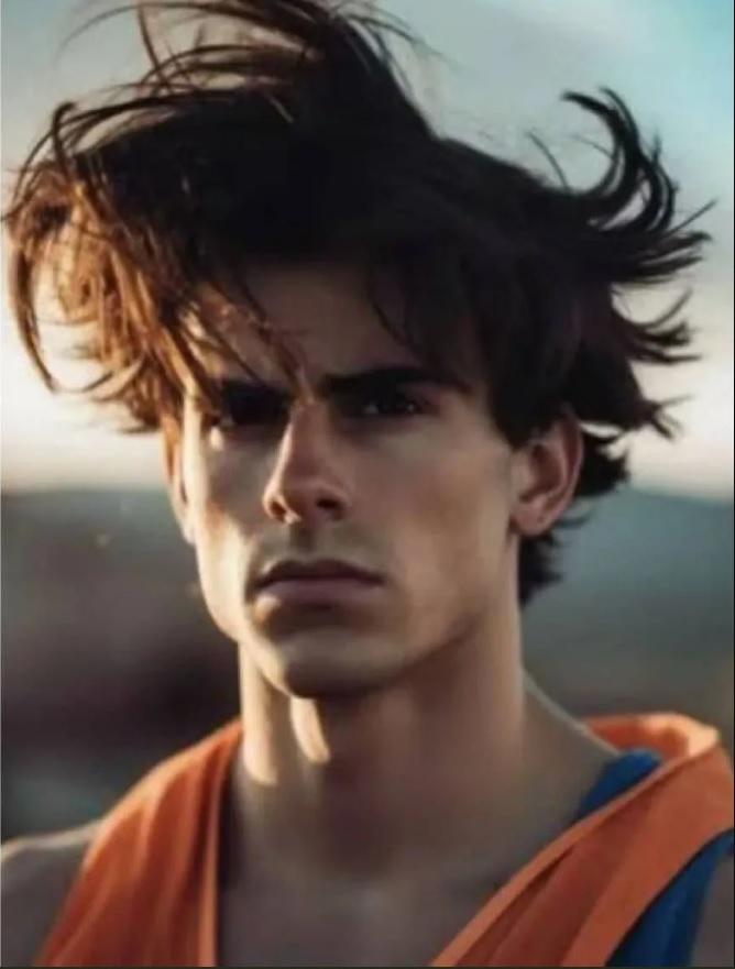 Goku en la vida real según la IA - TyC