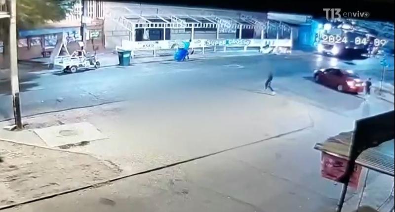 Captura T13 - Balacera en La Pintana