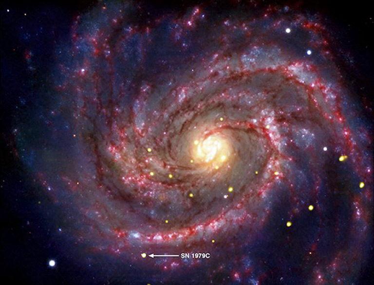 Referencial - La explosión masiva de una estrella será visible desde la Tierra