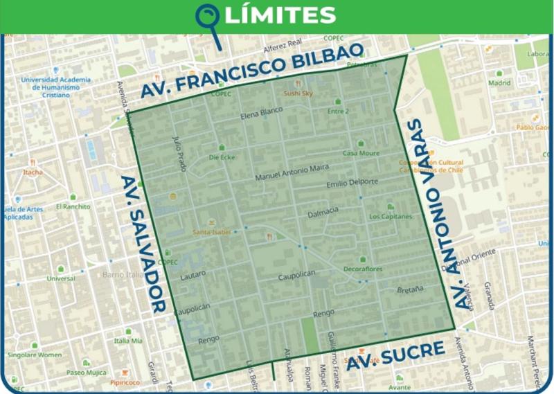 Aguas Andinas - Mapa del corte de agua