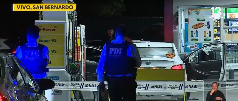 T13 - PDI baleó a tres sujetos en San Bernardo