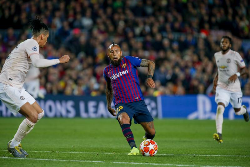Arturo Vidal defendió FC Barcelona durante dos temporadas - Créditos: Photosport