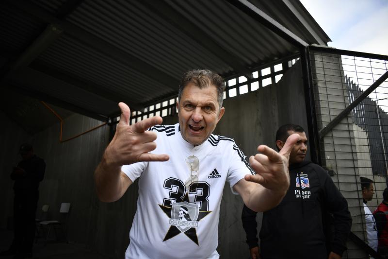 Aníbal Mosa se acerca a una nueva presidencia de Blanco y Negro con el apoyo del CSyD Colo Colo. / Photosport