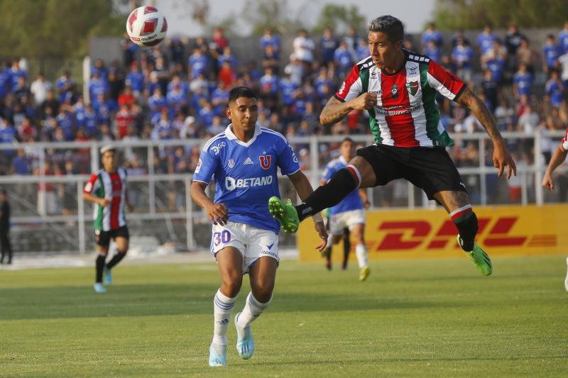 U de Chile visita a Palestino por la novena fecha del Campeonato Nacional. / Photosport