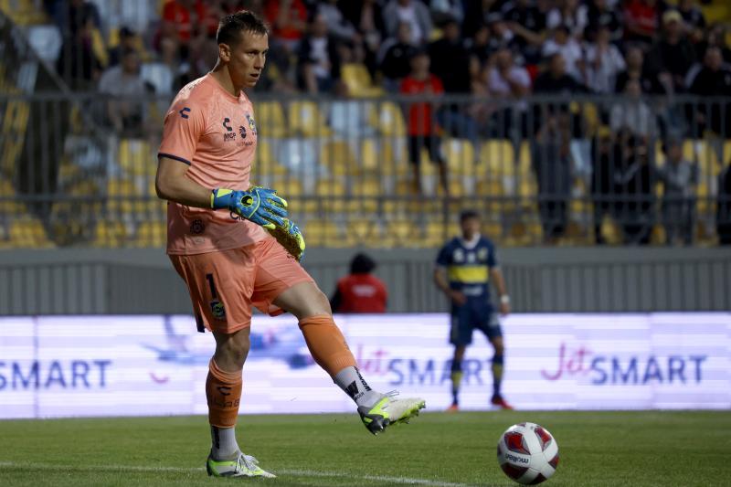 Ignacio González fue expulsado ante Colo Colo por un manotazo / Créditos: Photosport
