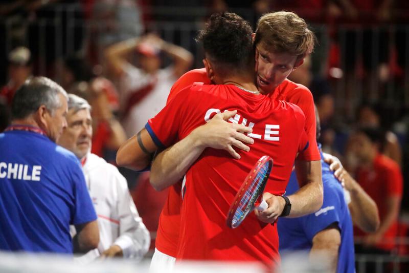 Chile enfrentará el Grupo C en Copa Davis - Photosport