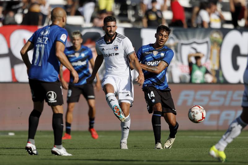 El defensa de Colo Colo, Emiliano Amor, podría representar a Siria - Crédito: Photosport