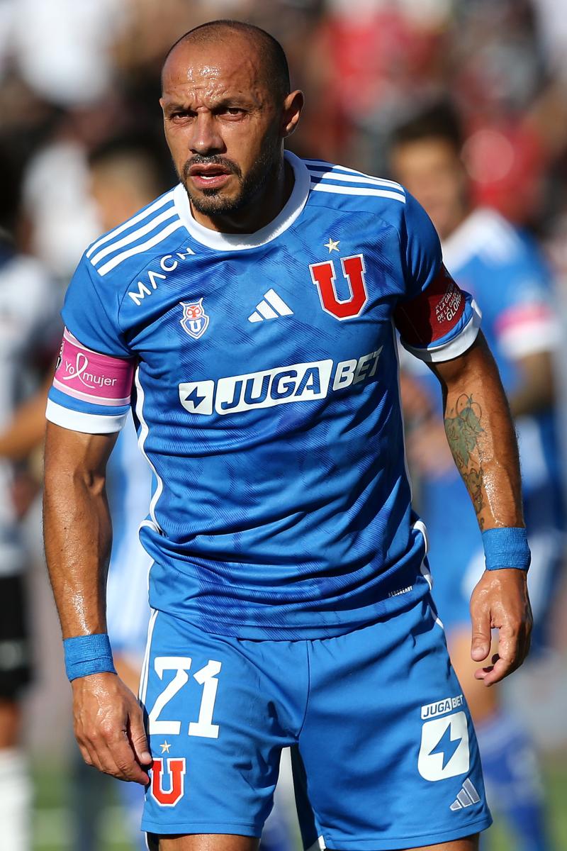 Marcelo Díaz volvió como capitán y gran referente de U de Chile - Créditos: Photosport