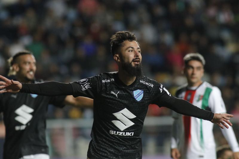 Palestino sufrió una humillante goleada en su debut en la fase de grupos de Copa Libertadores. / Photosport