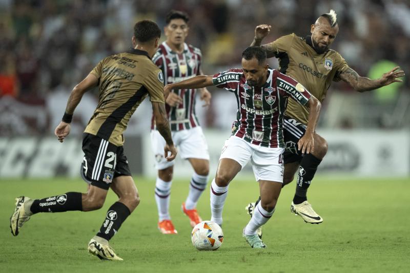 Colo Colo cayó luchando ante Fluminense en el Maracaná - Crédito: Photosport