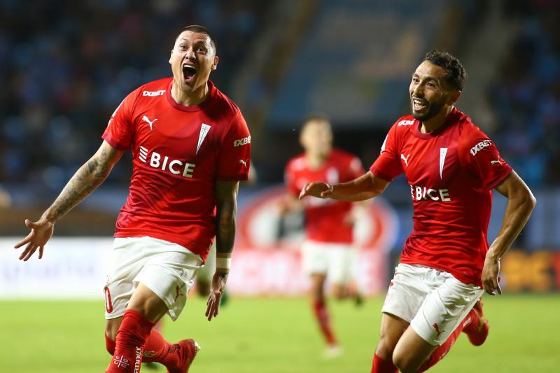 Nicolás Castillo regresó a la UC oficialmente este 2024 y ahora vive un gran momento / Créditos: Photosport