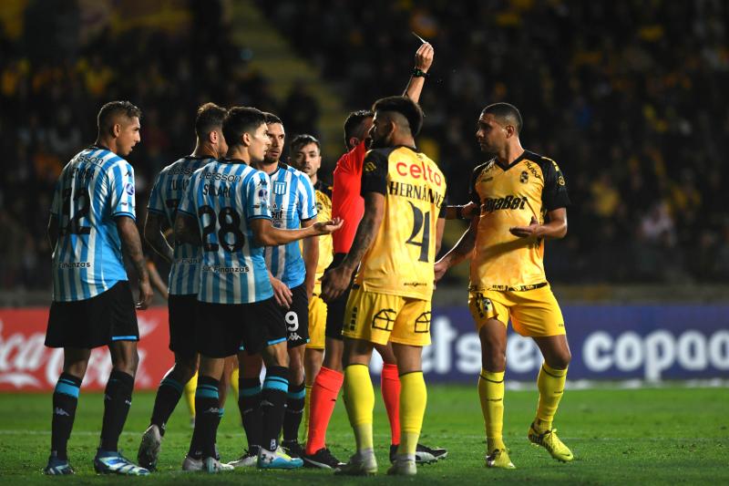 Andrés Chávez anotó para Coquimbo Unido en la Copa Sudamericana, pero fue anulado - Créditos: Photosport