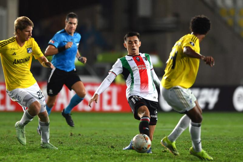 Un hincha fue asesinado a puñaladas en el terminal de buses tras el duelo entre Palestino y Millonarios - Photosport