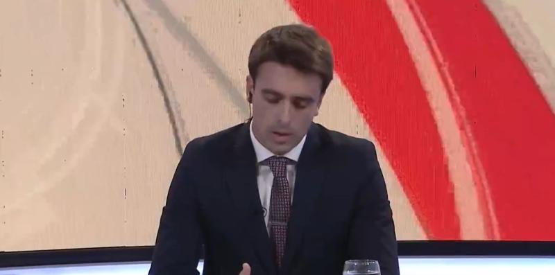 Captura Canal 3 Rosario - Juan Pedro Aleart realizó la denuncia en vivo