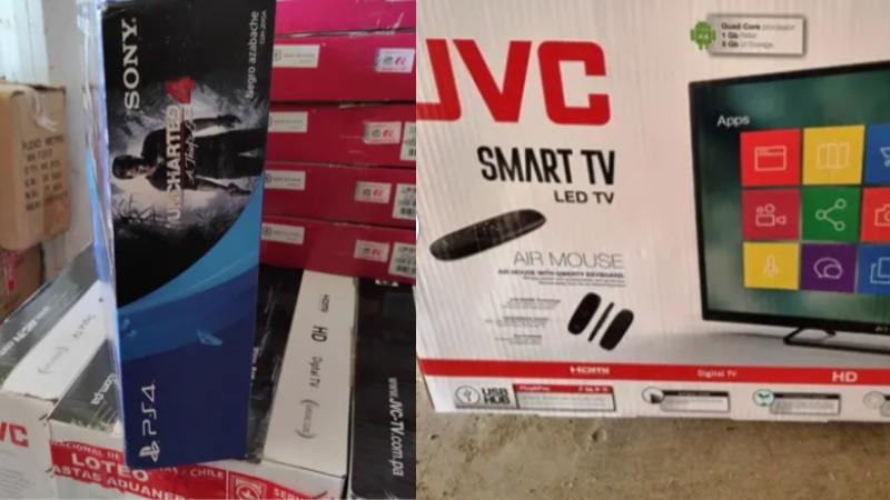 Algunos de los productos que forman parte de la Subasta de Aduanas