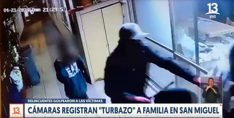 T13 - Violento 'turbazo' en San Miguel
