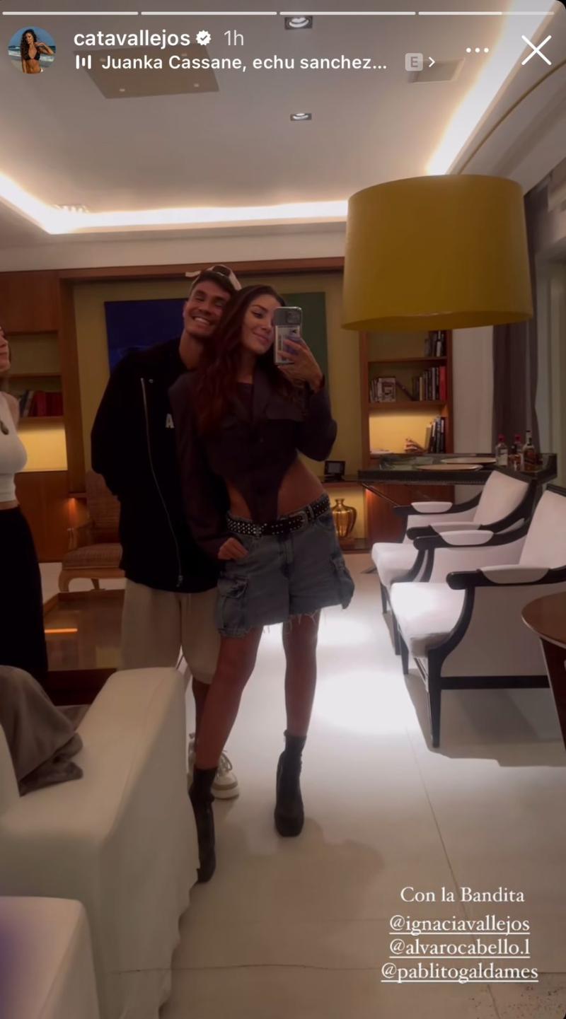 Instagram - Foto de Catalina Vallejos y Pablo Galdames