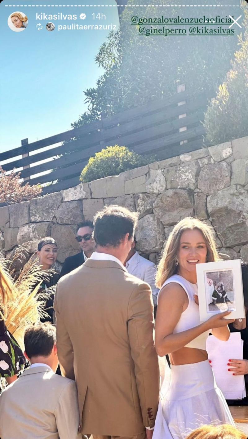 Instagram - Kika Silva con la foto de su fallecido perrito Gin