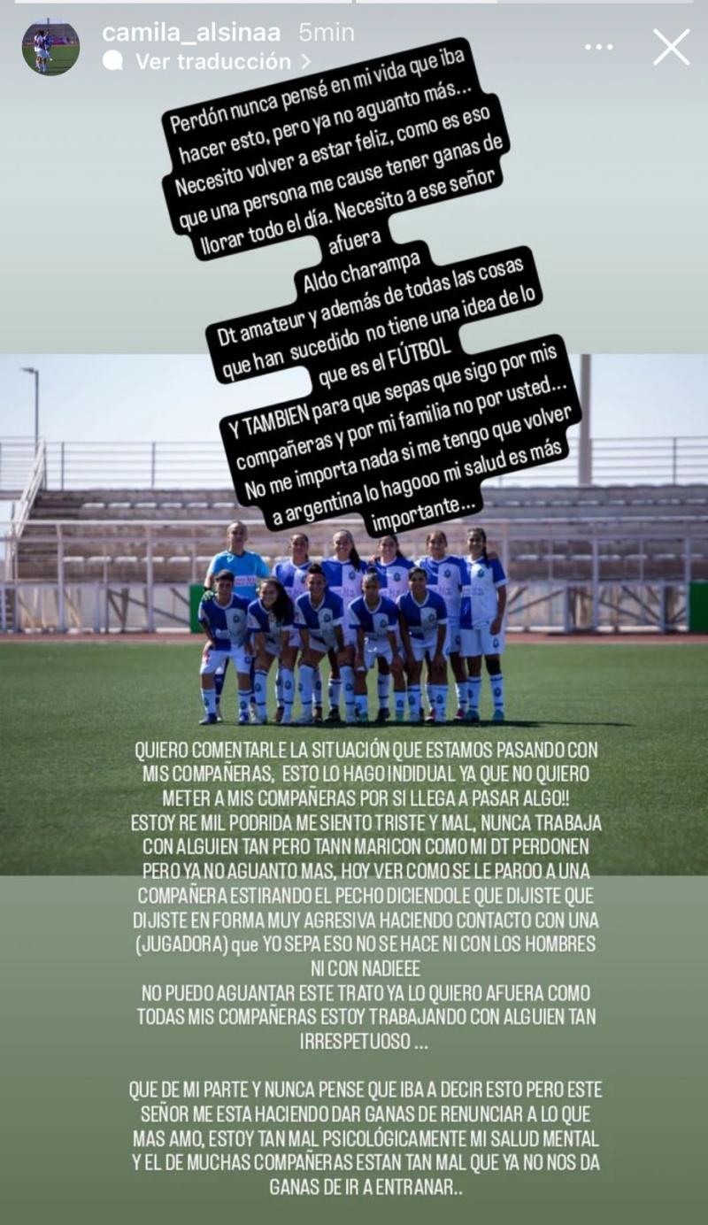 El fútbol femenino de Deportes Antofagasta vive un complejo momento por denuncia contra su DT. / Foto: contragolpe.cl