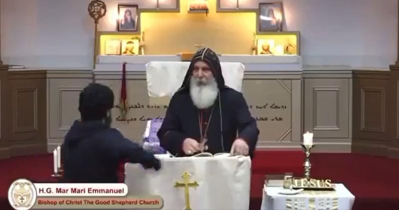 Captura 'X' - Ataque con arma blanca durante misa en Australia