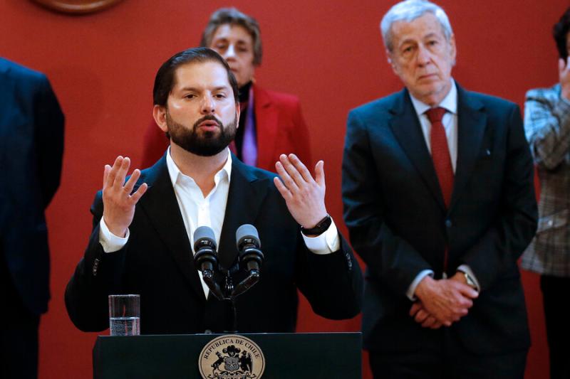 Agencia Uno - Presidente, Gabriel Boric