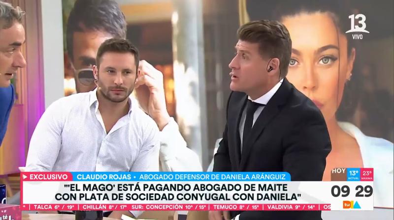 Canal 13 - Claudio Rojas, abogado de Daniela Aránguiz
