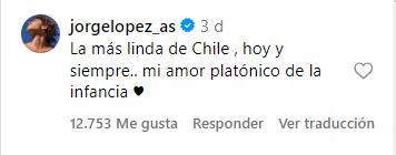 Comentario de Jorge López